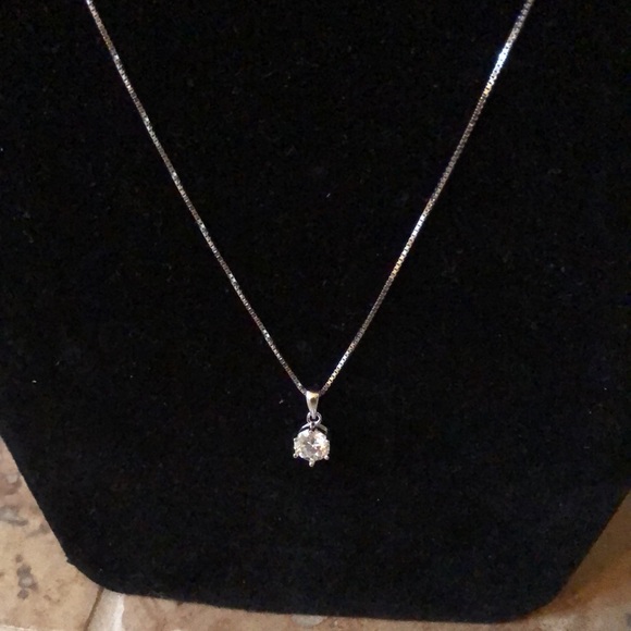 Jewelry - Moissanite Silver Necklace 💎